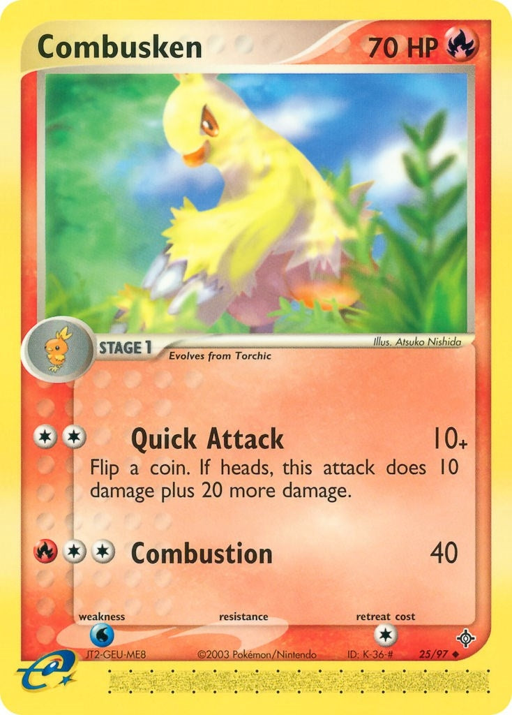 Image for Combusken (25/97) - Pokemon