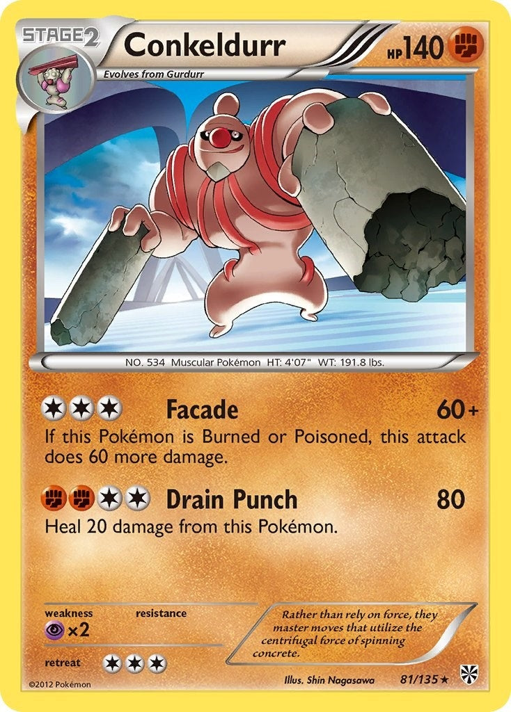 Image for Conkeldurr (81/135) - Pokemon