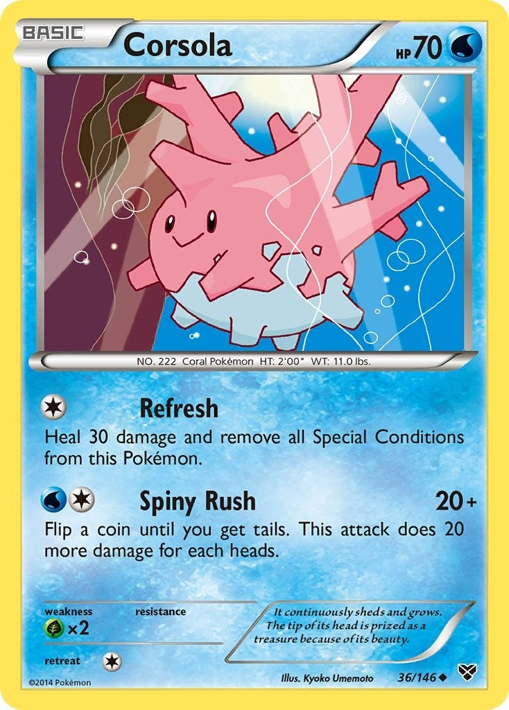 Image for Corsola (36/146) - Pokemon