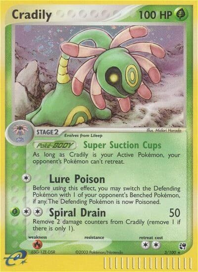 Image for Cradily (3/100) - Pokemon
