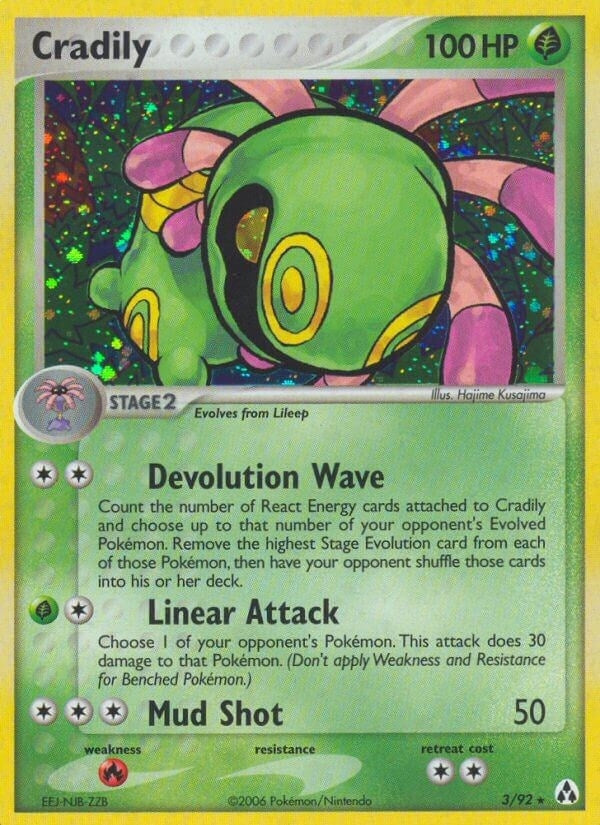 Image for Cradily (3/92) - Pokemon