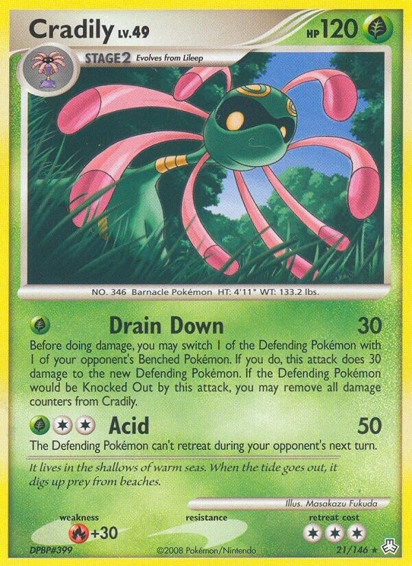 Image for Cradily (21/146) - Pokemon