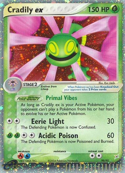 Image for Cradily ex (90/95) - Pokemon