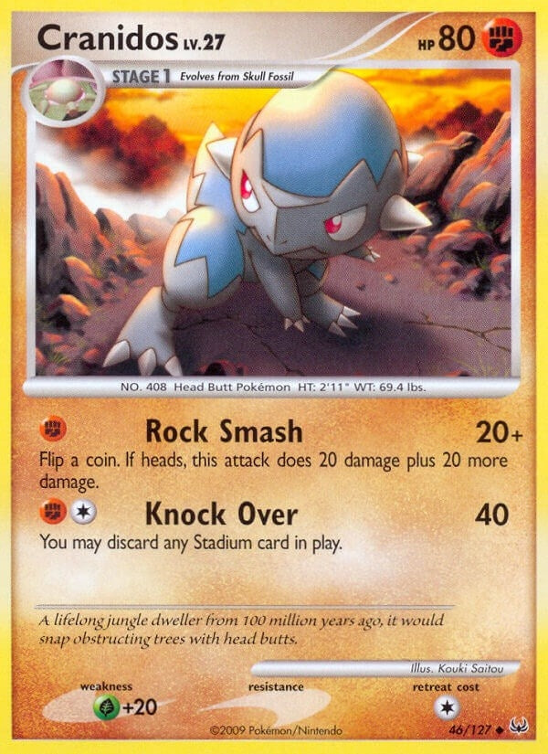 Image for Cranidos (46/127) - Pokemon