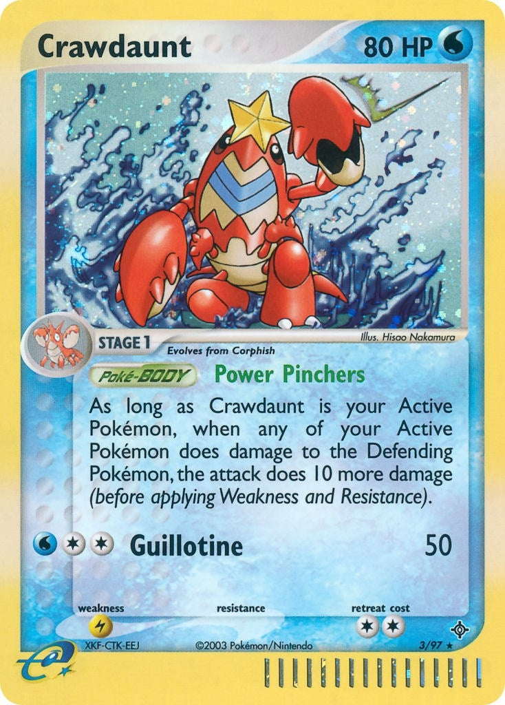 Image for Crawdaunt (3/97) - Pokemon