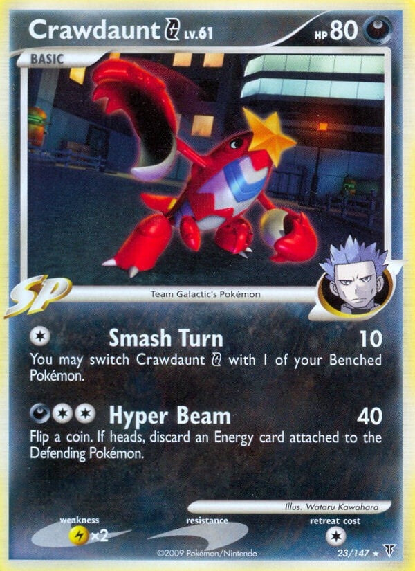 Image for Crawdaunt G (23) - Pokemon