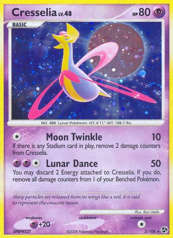 Image for Cresselia (2/106) - Pokemon