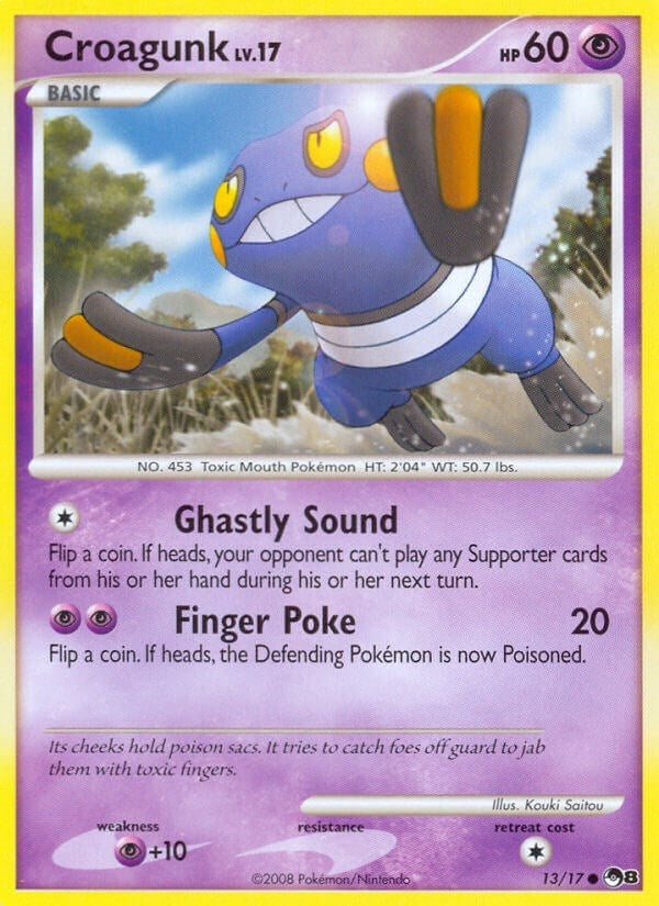 Image for Croagunk (13/17) - Pokemon