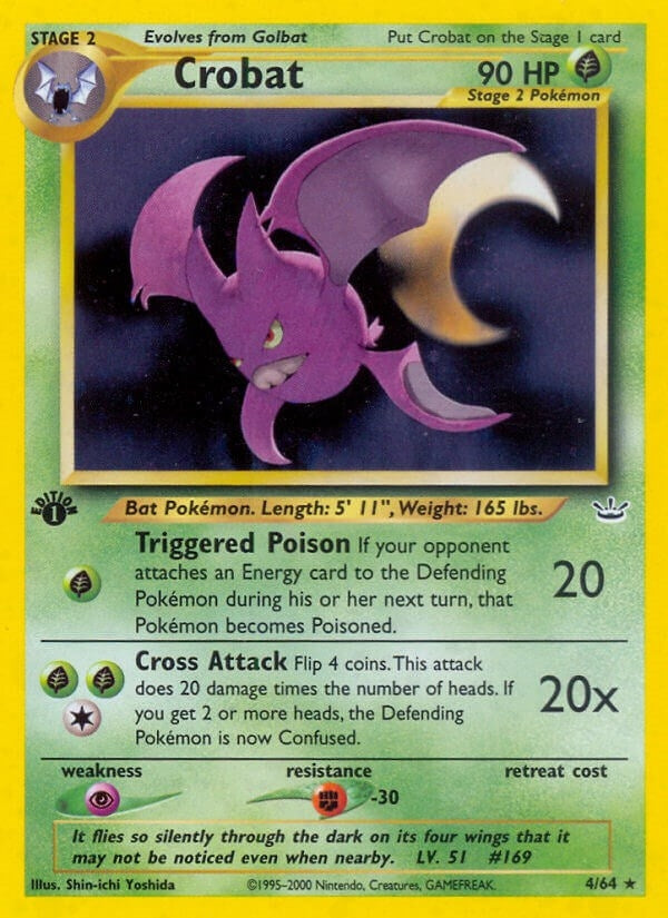 Image for Crobat (04/64) - Pokemon
