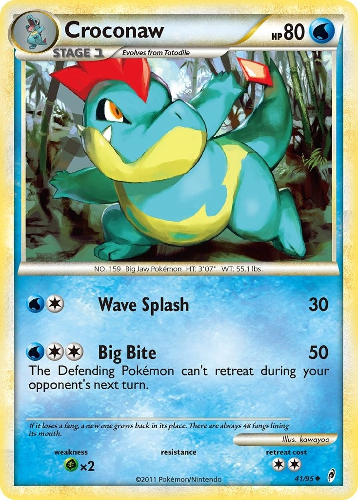 Image for Croconaw (41/95) - Pokemon