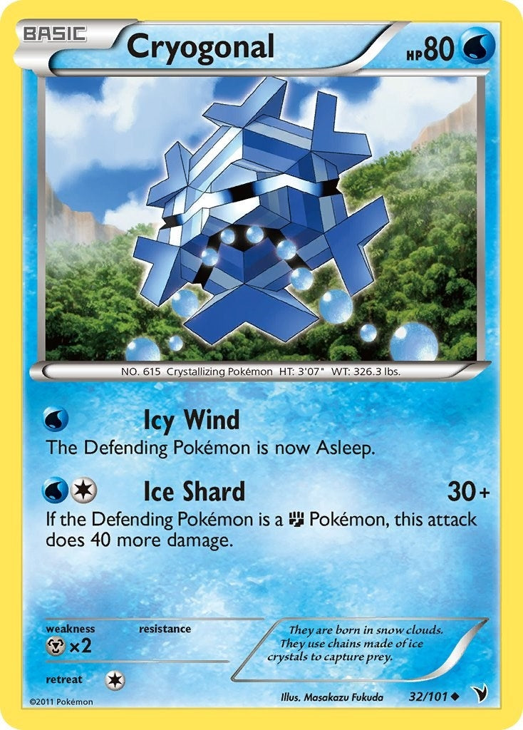 Image for Cryogonal (32) (32/101) - Pokemon