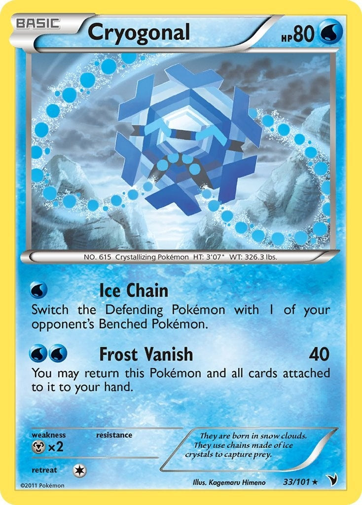 Image for Cryogonal (33) (33/101) - Pokemon