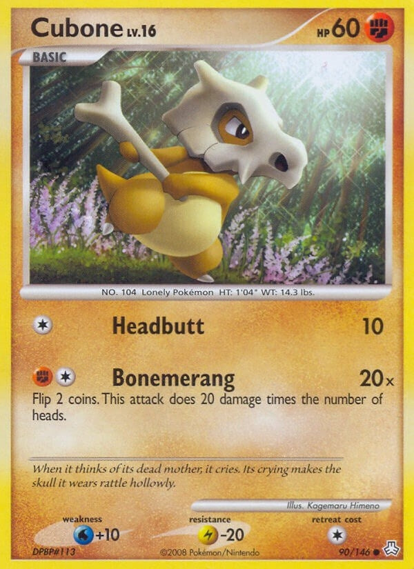 Image for Cubone (90/146) - Pokemon