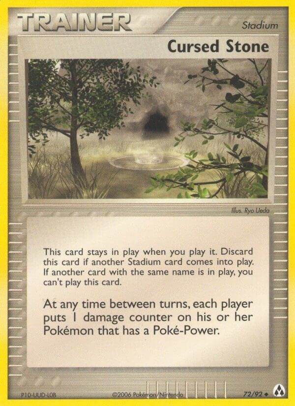 Image for Cursed Stone (72/92) - Pokemon