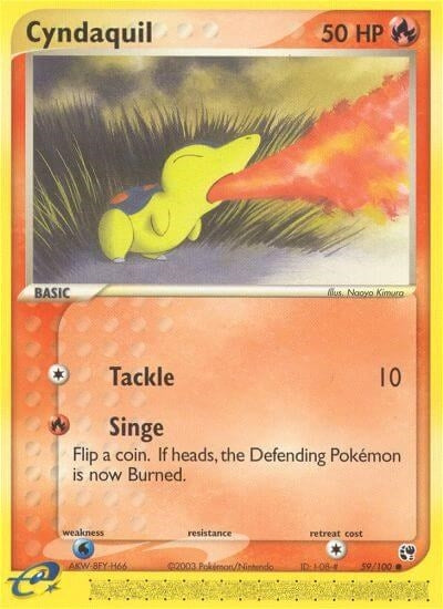 Image for Cyndaquil (59/100) - Pokemon