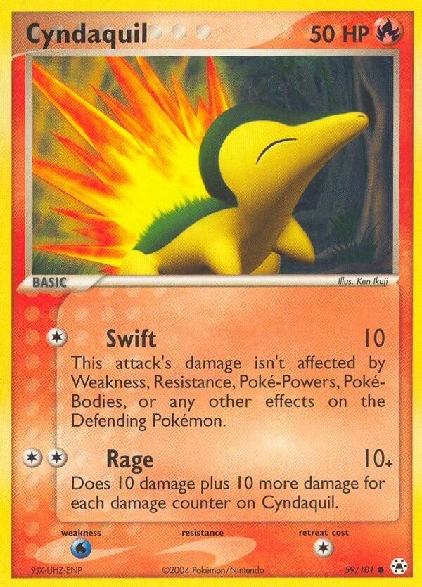 Image for Cyndaquil (59/101) - Pokemon