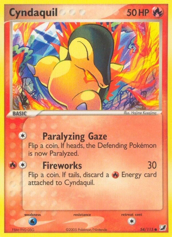 Image for Cyndaquil (54/115) - Pokemon