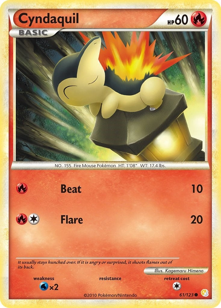 Image for Cyndaquil (61/123) - Pokemon