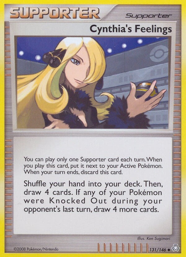 Image for Cynthia's Feelings (131/146) - Pokemon