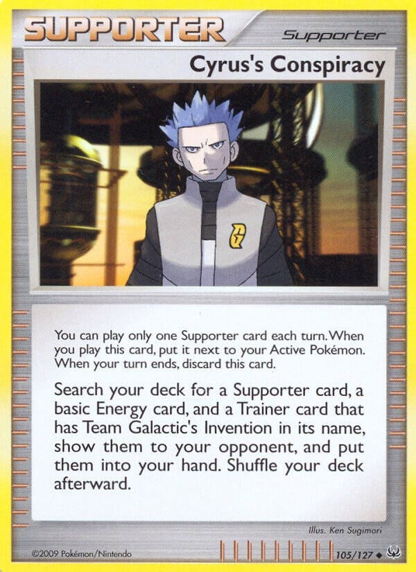 Image for Cyrus's Conspiracy (105/127) - Pokemon