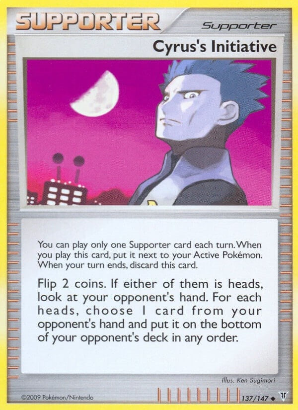 Image for Cyrus's Initiative (137) - Pokemon