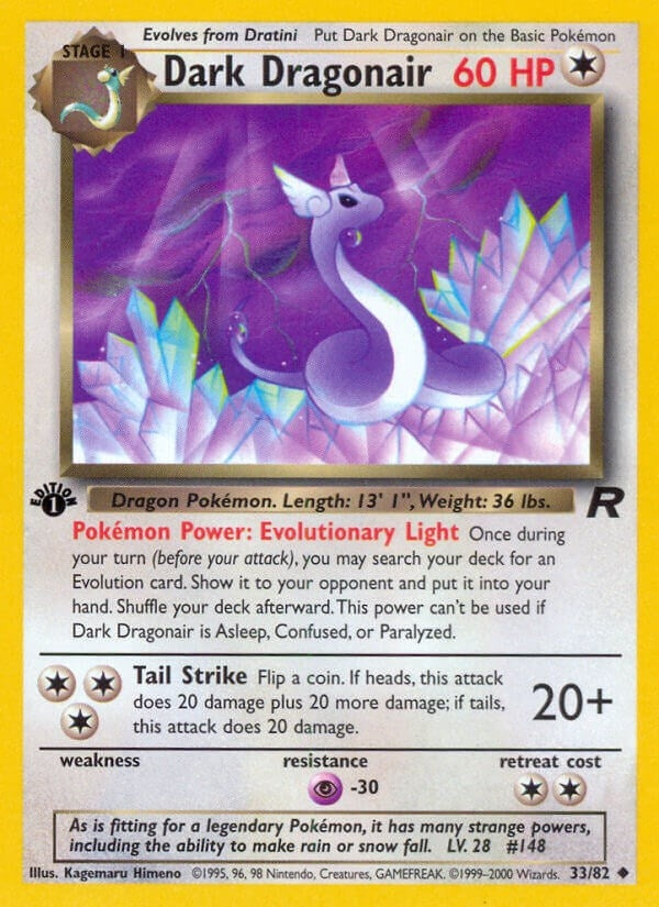 Image for Dark Dragonair (33/82) - Pokemon