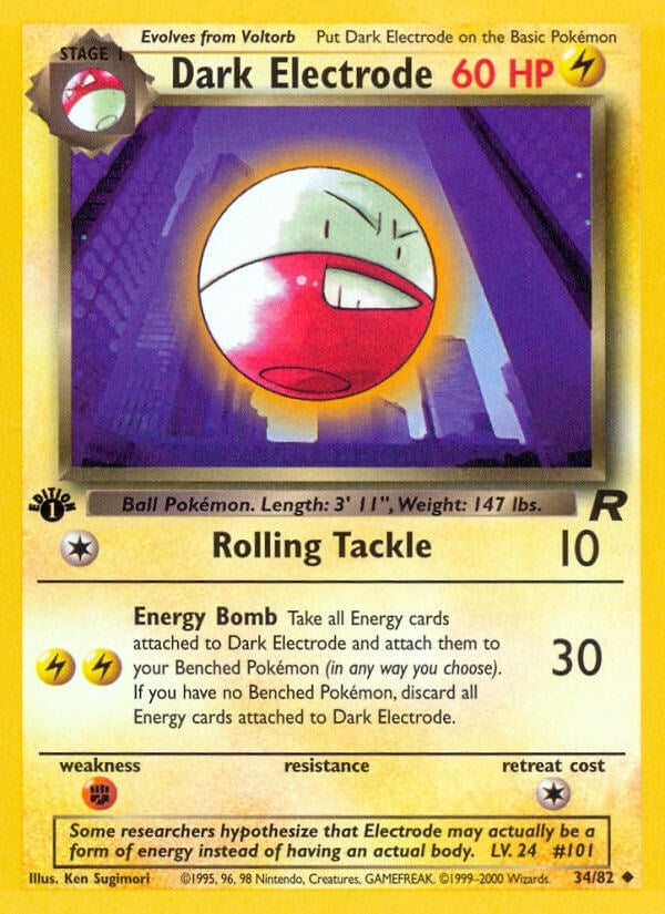 Image for Dark Electrode (34/82) - Pokemon