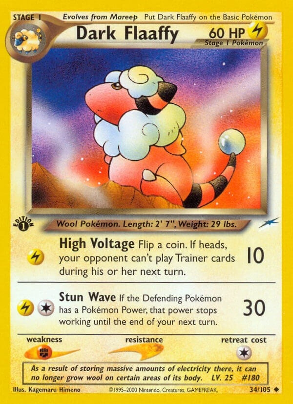 Image for Dark Flaaffy (034/105) - Pokemon