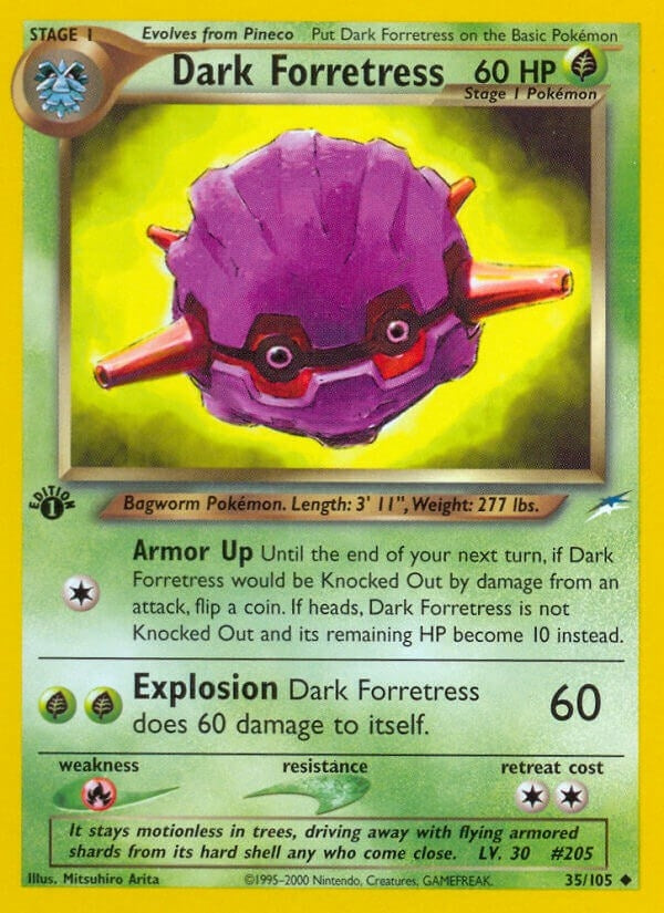 Image for Dark Forretress (035/105) - Pokemon