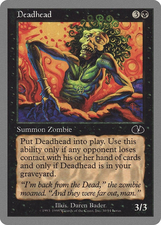 Image for Deadhead (30) - Magic: The Gathering