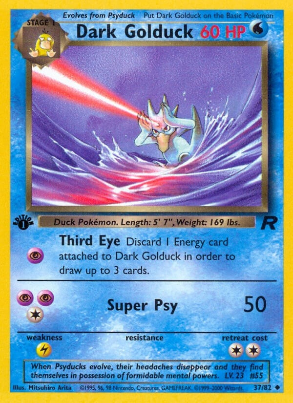 Image for Dark Golduck (37/82) - Pokemon
