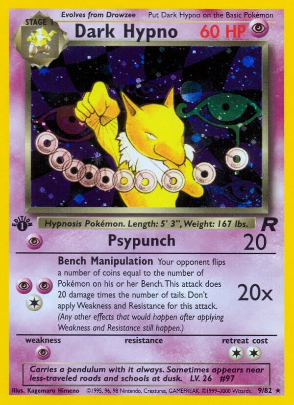 Image for Dark Hypno (9) (09/82) - Pokemon