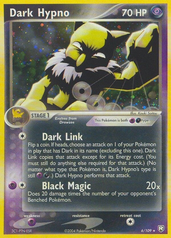 Image for Dark Hypno (6/109) - Pokemon