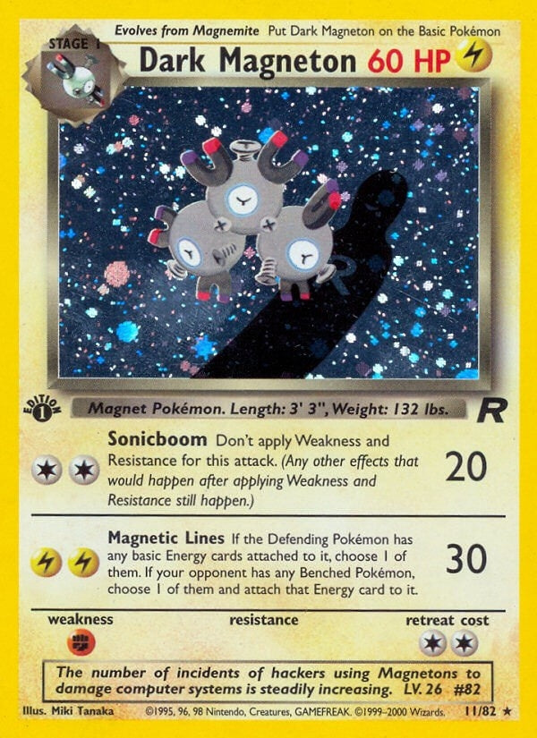 Image for Dark Magneton (11) (11/82) - Pokemon