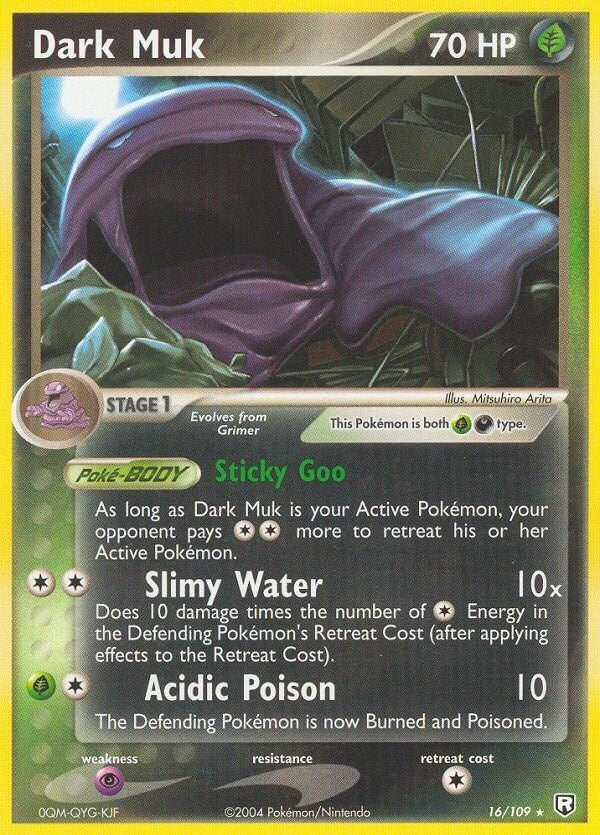 Image for Dark Muk (16/109) - Pokemon