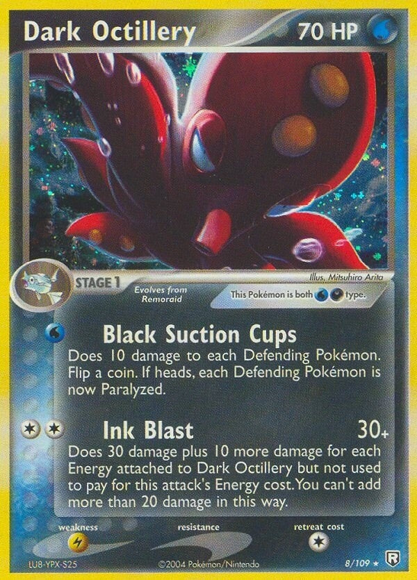 Image for Dark Octillery (8/109) - Pokemon