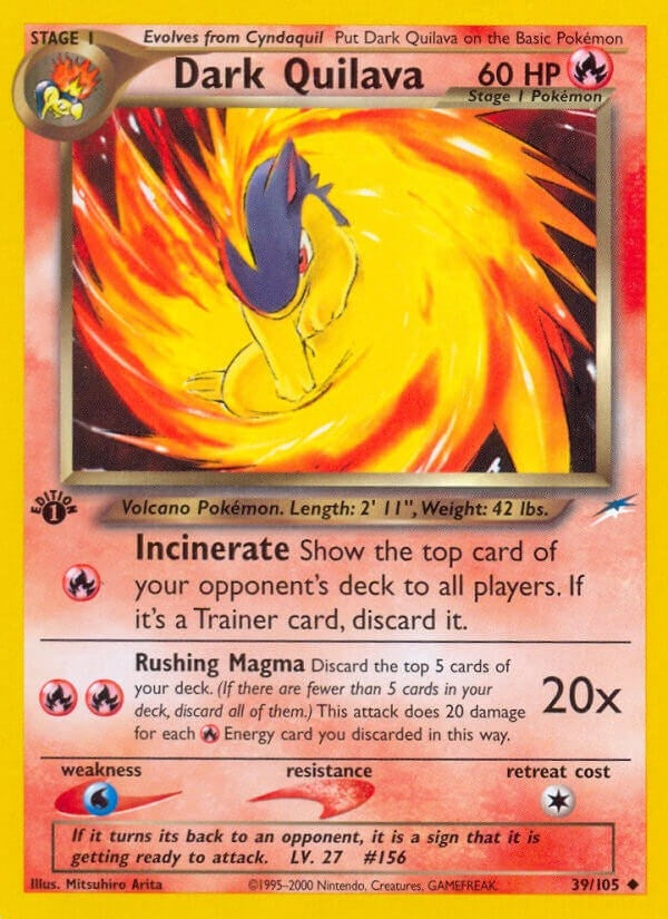 Image for Dark Quilava (039/105) - Pokemon