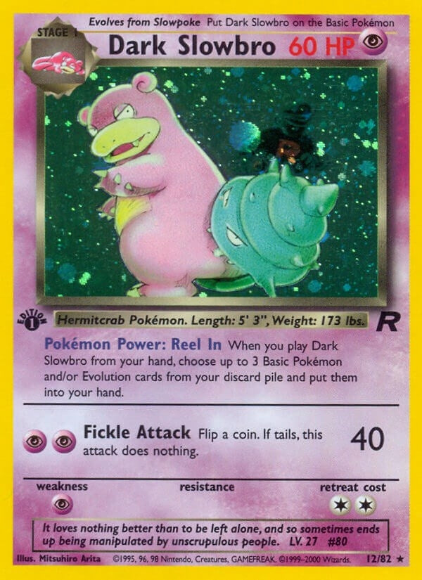 Image for Dark Slowbro (12) (12/82) - Pokemon