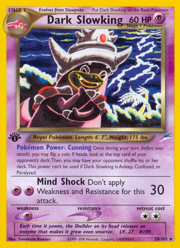 Image for Dark Slowking (020/105) - Pokemon