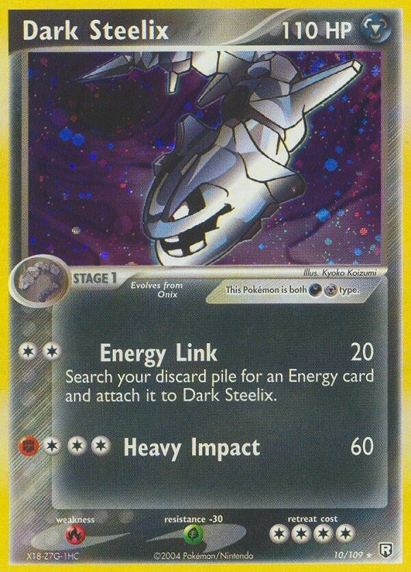 Image for Dark Steelix (10/109) - Pokemon