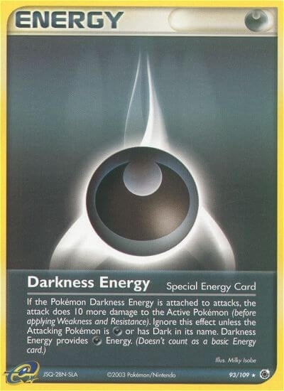 Image for Darkness Energy (Special) (93/109) - Pokemon