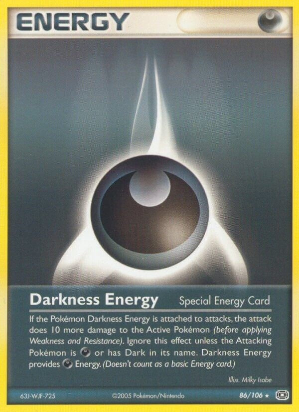 Image for Darkness Energy (Special) (86/106) - Pokemon