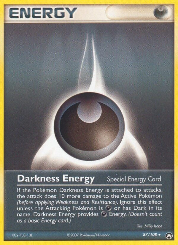 Image for Darkness Energy (Special) (87/108) - Pokemon