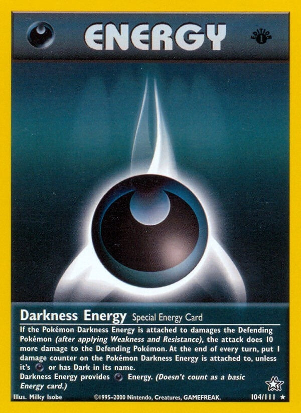 Image for Darkness Energy (104/111) - Pokemon