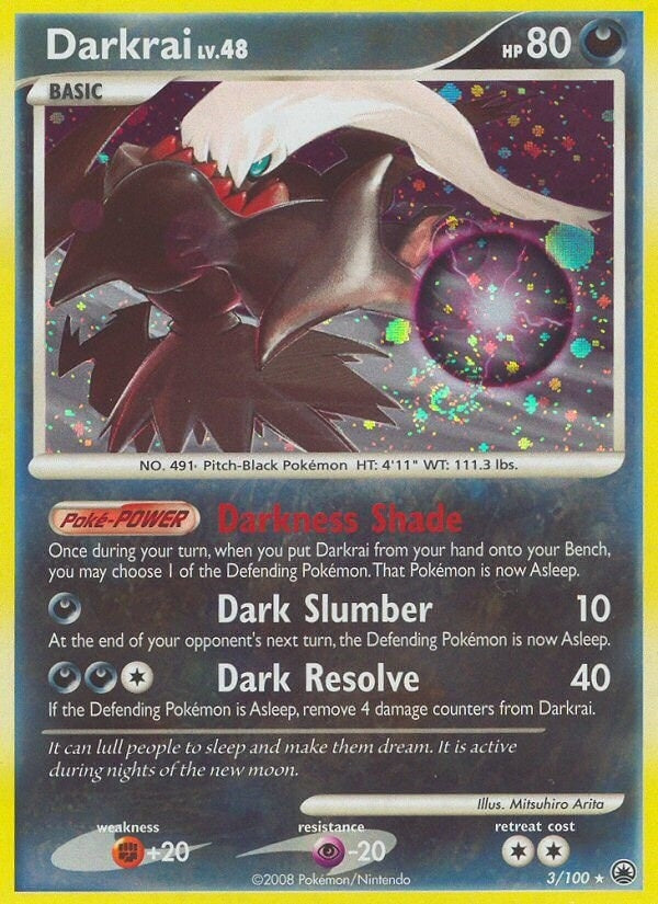Image for Darkrai (3/100) - Pokemon