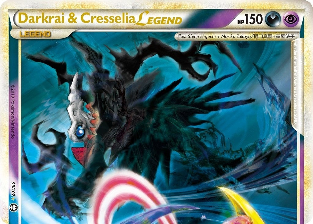 Image for Darkrai & Cresselia Legend (Top) (99/102) - Pokemon