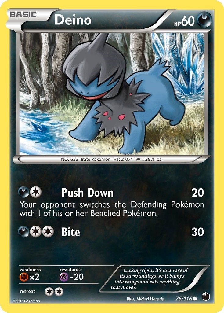 Image for Deino (75) (75/116) - Pokemon