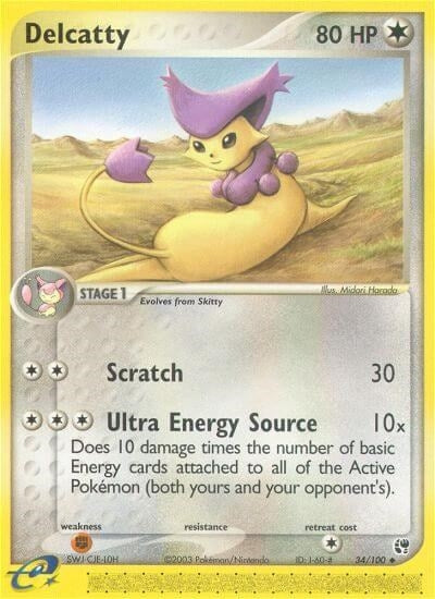 Image for Delcatty (34/100) - Pokemon