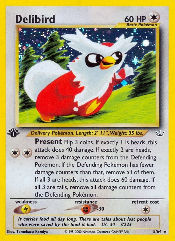 Image for Delibird (05/64) - Pokemon