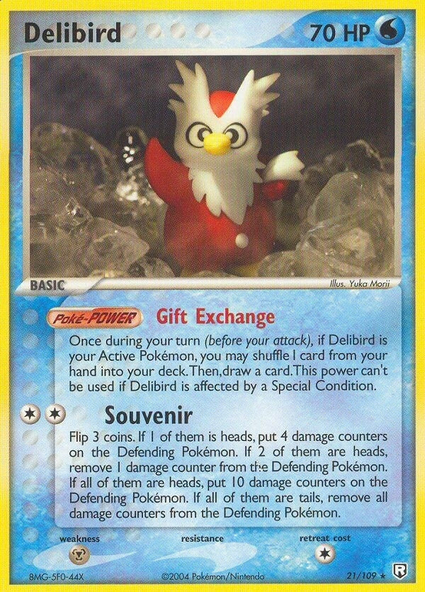 Image for Delibird (21/109) - Pokemon